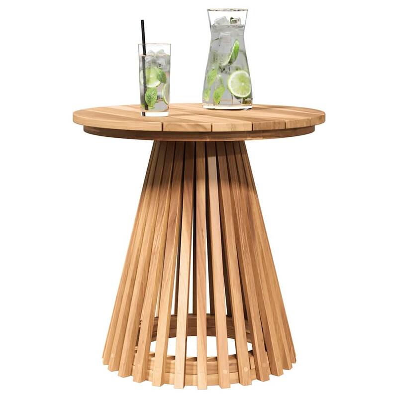 vidaXL Garden Table Brown Solid teak wood