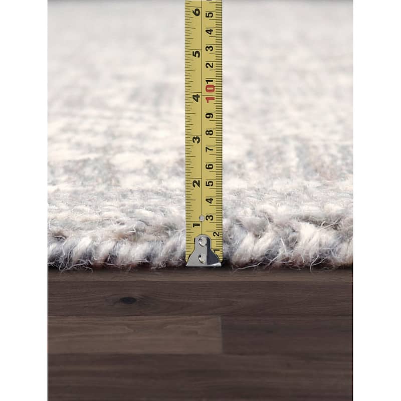 Pasargad Home Modern Hand-Tufted Wool Area Rug