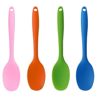 4 Pcs Silicone Spatula Heat Resistant Non Stick Kitchen - 8.3" x 1.57"(L*W)