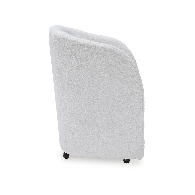 Signature Design by Ashley Rowanbeck White Dining Chair - 25" W x 23" D x 32" H