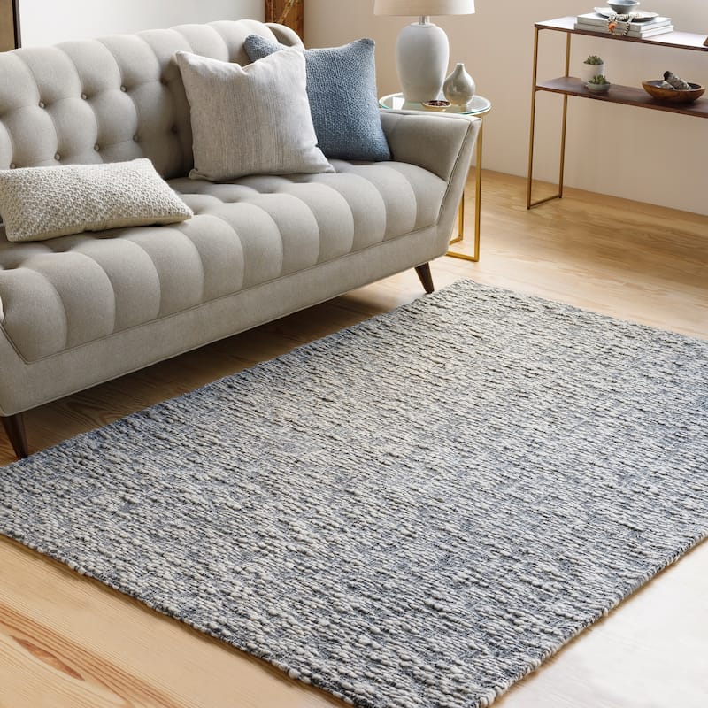 Artistic Weavers Dosifey Handmade Modern Area Rug - 2' x 3' - Pale Blue