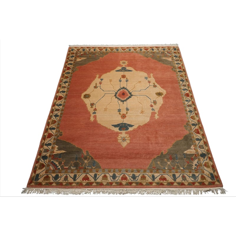 8'3''x10'4'' Hand Knotted Wool RoseTufenkiaan 12-178 Tabrizz wash Rug - 8' 3'' x 10' 4''