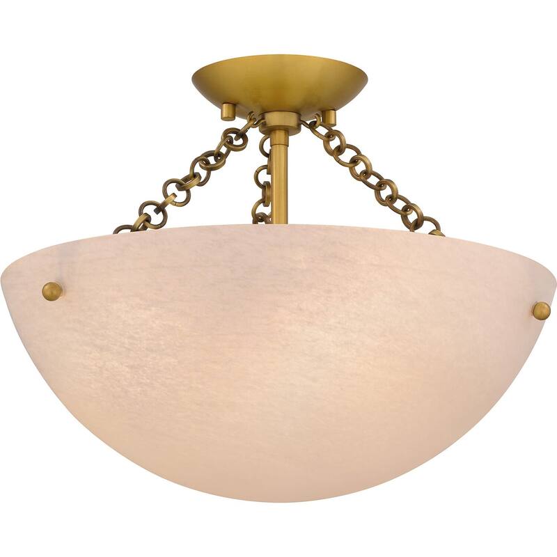 Quoizel Semi-Flush Mount 3-Light Semi-Flush Mount
