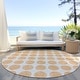 preview thumbnail 115 of 118, Machine Washable Indoor/ Outdoor Polka Dots Chantille Rug Peach - 8' x 8'