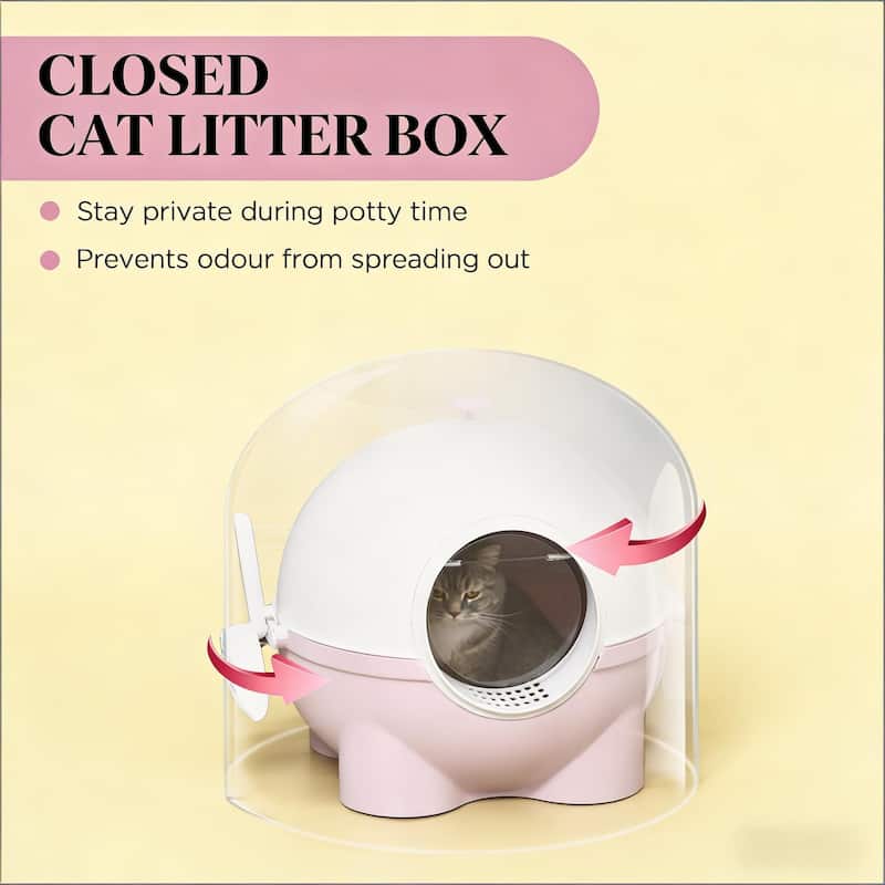 Cat Litter Box,Hooded Cat Litter Box