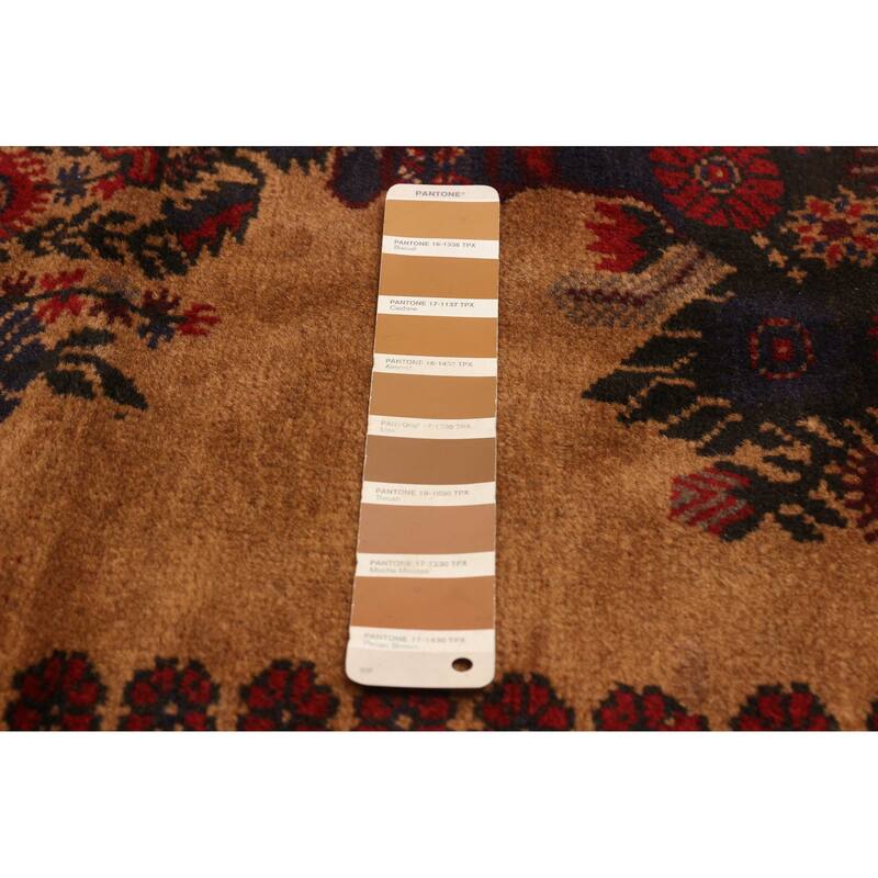 ECARPETGALLERY Hand-knotted Teimani Brown Wool Rug - 7'0 x 9'7