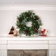 preview thumbnail 5 of 6, 30 in. Lighted Christmas Wreath - Christmas Woods - 30 Inch