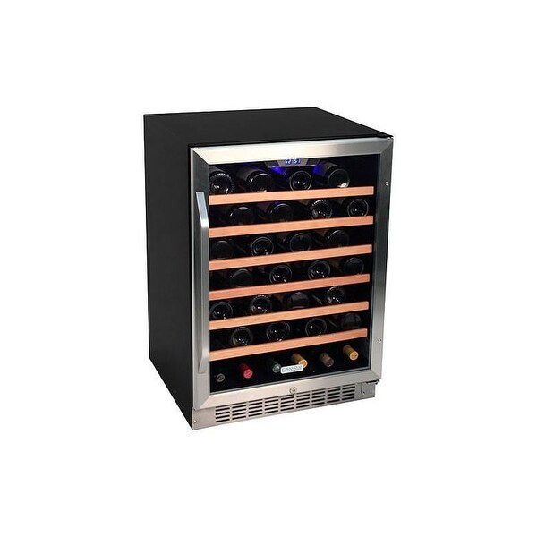 EdgeStar CWR531SZ 24 Inch Wide 53 Bottle Built-In Wine Cooler