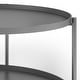 preview thumbnail 27 of 33, WYNDENHALL Lipton Industrial 32 inch Wide Metal Metal Coffee Table - 31.5 "w x 31.5" d x 18.5" h