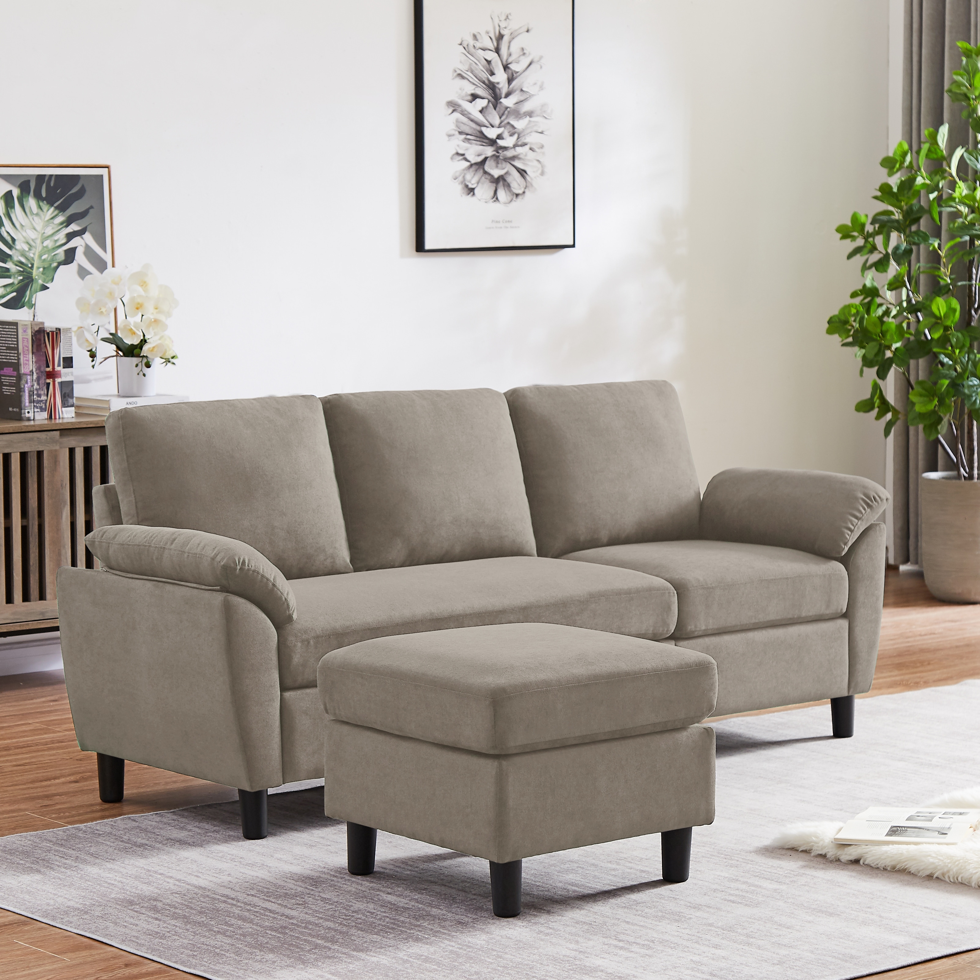 L hot sale shaped sofa