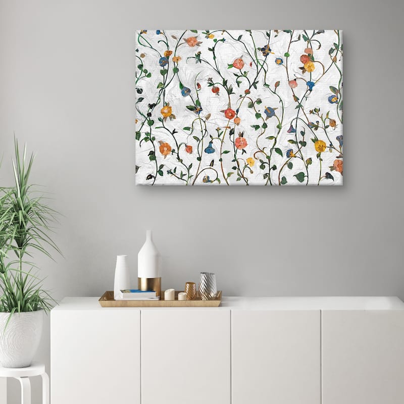 Garden Trellis by Studio Arts Canvas Art Print