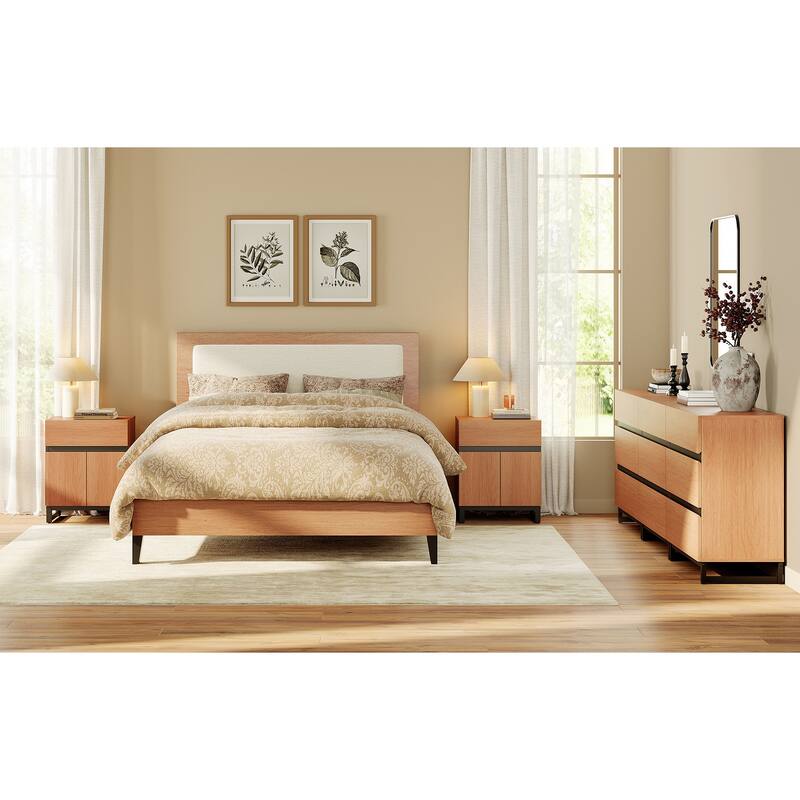 WAMPAT Dresser and Nightstand Set of 3