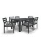 preview thumbnail 3 of 6, Homestyles Grayton Outdoor 7-Piece Dining Set - 38" x 29" x 68"