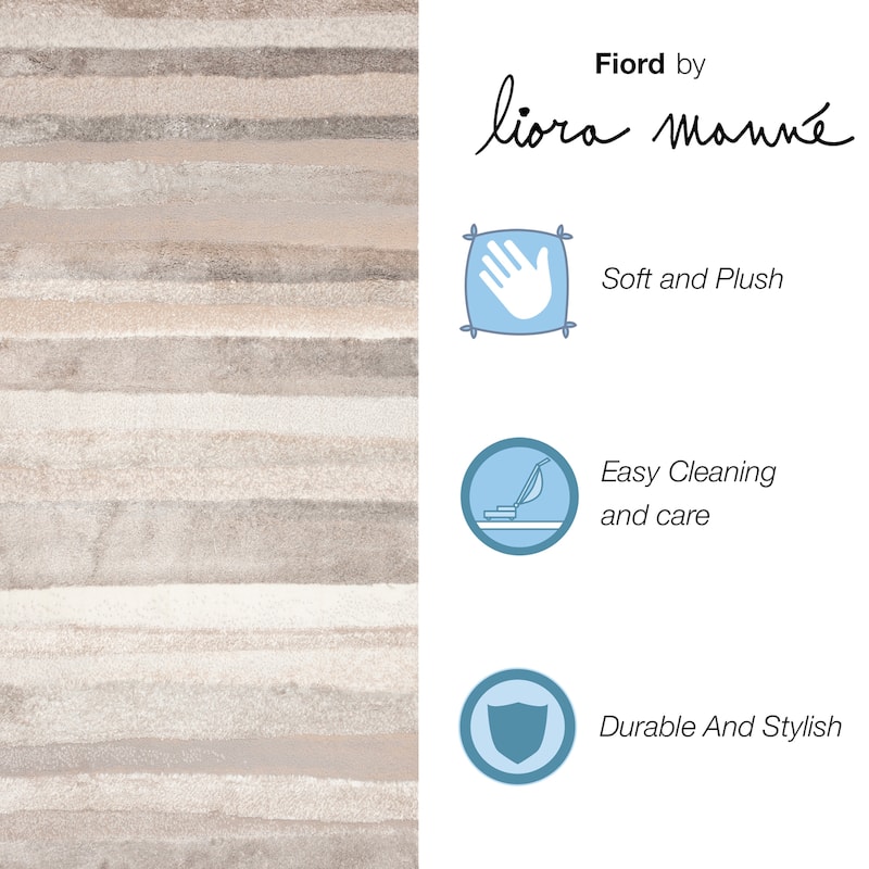 Liora Manne Fiord Stripe Indoor Area Rug