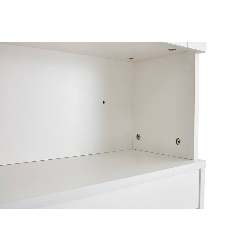 Merax Home Bathroom Over-The-Toilet SpaceSaving Storage Cabinet Organizer