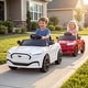 preview thumbnail 23 of 38, Gymax Licensed Ford Mach E Electric Vehicle w/Parent Control LED