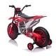 preview thumbnail 4 of 47, 12V Kids Motorcycle Ride-On with Durable Build, Training Wheels, and Comfortable Seating for Ages 3-6