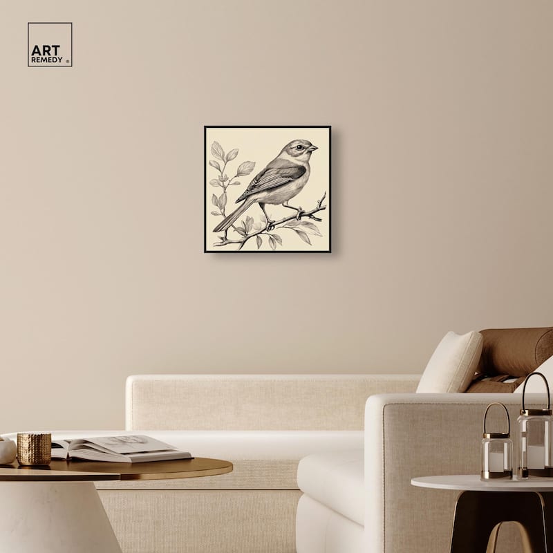 Bird's Gaze Canvas by Art Remedy