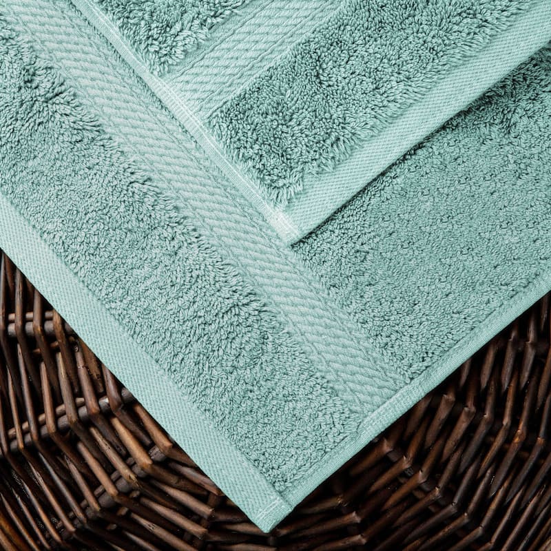 Superior Egyptian Cotton Pile Heavyweight Bath Towel Set of 2