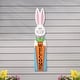 preview thumbnail 11 of 12, Glitzhome 42"H Easter Wooden Metal Carrot Bunny Porch Sign Spring Gifts