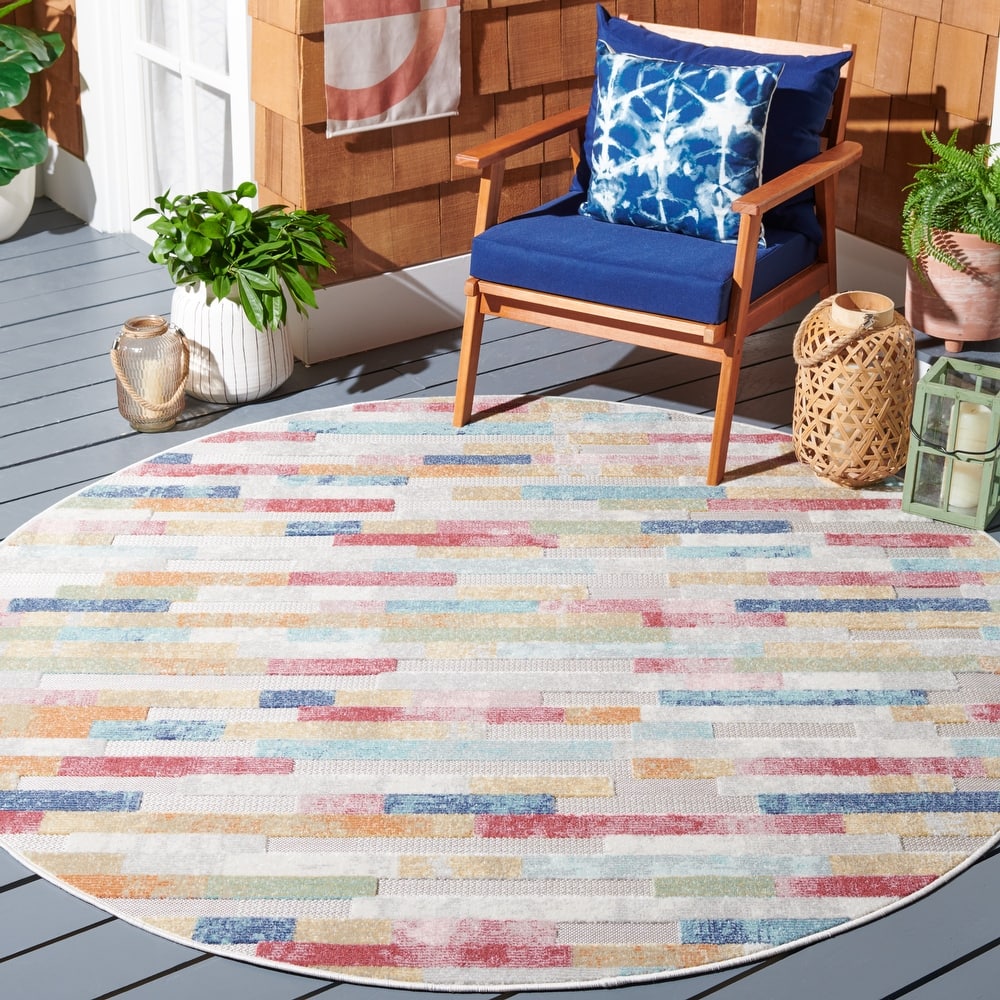 SAFAVIEH Cabana Marylise Indoor/ Outdoor Boho Rug