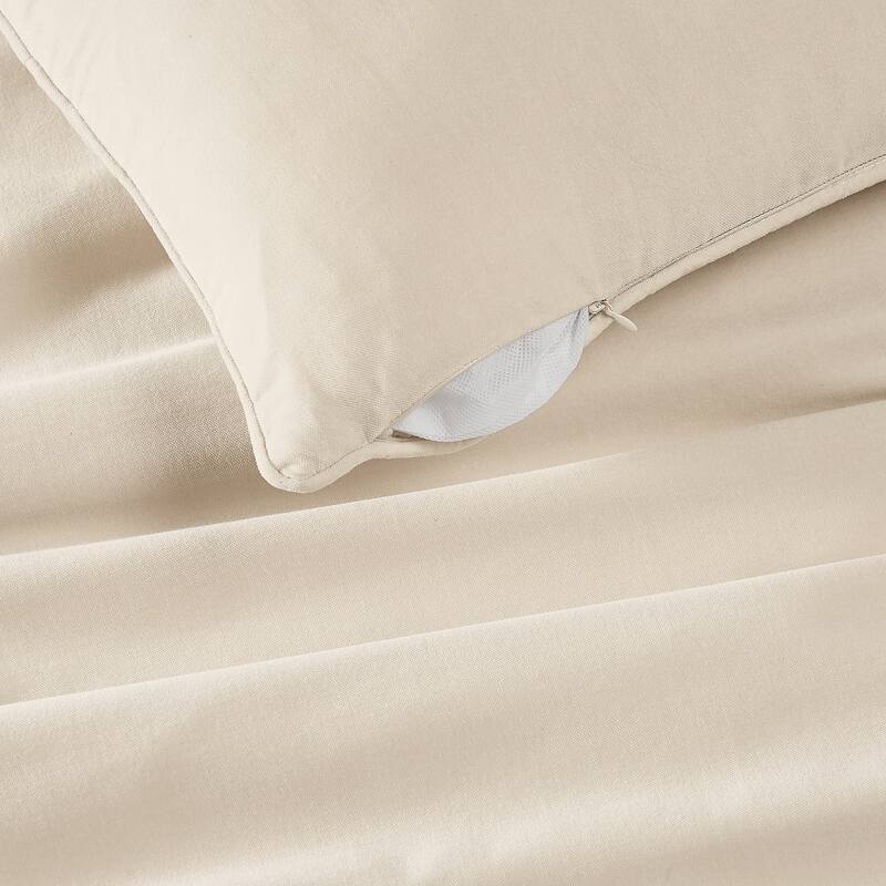 Brooklyn Loom Matte Cotton Velvet Decorative Pillow
