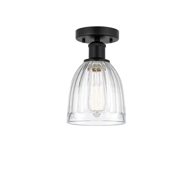 Innovations Lighting Brookfield - 1 Light 6" Semi-Flush Mount