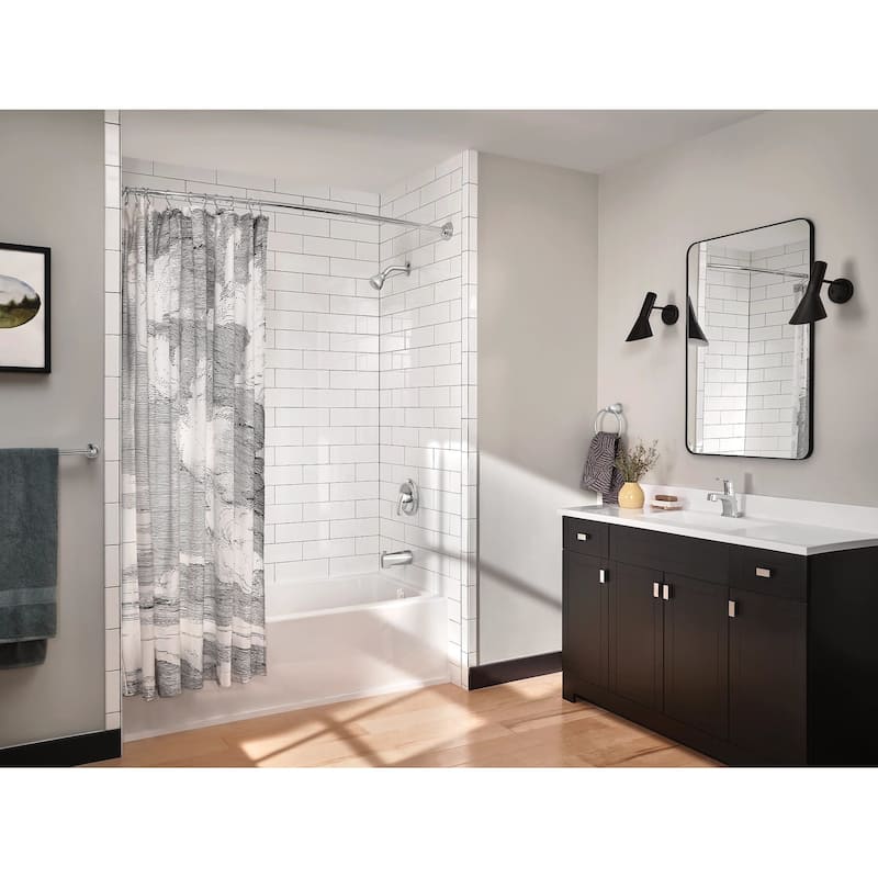 Moen L45711 Chateau 1.2 GPM Centerset Bathroom Faucet with Pop-Up - Polished Chrome