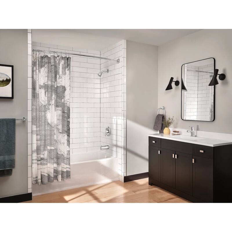 Moen TL5183 Chateau Tub and Shower Trim Package with 2.5 GPM Single - Polished Chrome