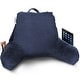 preview thumbnail 84 of 143, Nestl Memory Foam Reading Pillow with Backrest, Arms and Pockets Small - Navy Blue