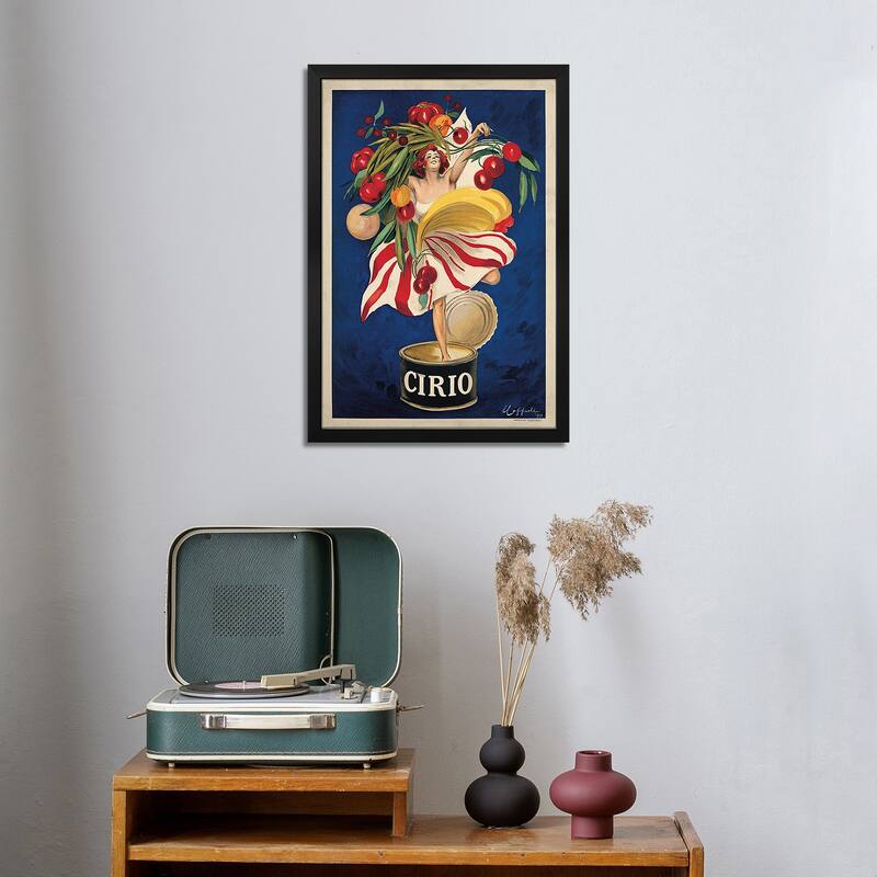 Cirio Premium Framed Poster by Leonetto Cappiello