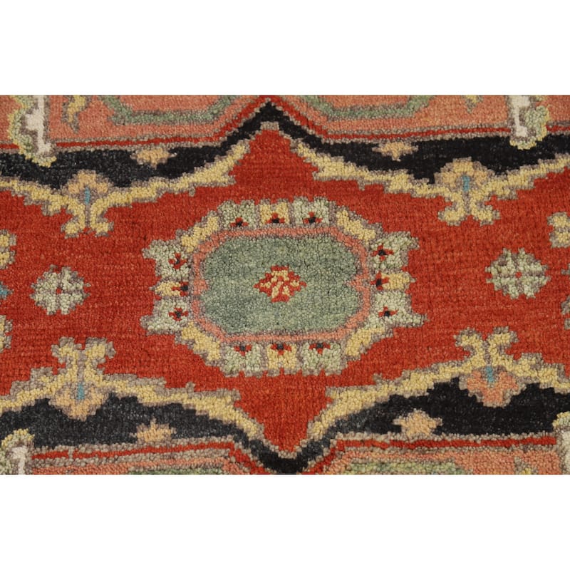 Heriz Serapi Indian Area Rug Handmade Wool Carpet - 7'11" x 9'11"