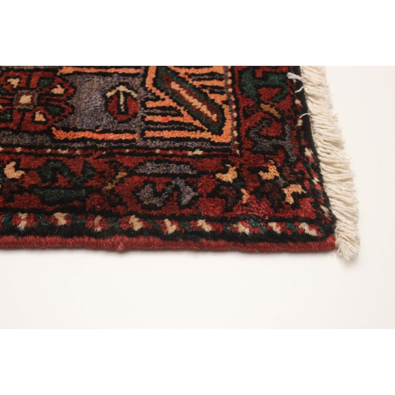 ECARPETGALLERY Hand-knotted Andelz Red Wool Rug - 4'9 x 8'5