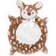 preview thumbnail 1 of 4, Bearington Baby Wee Willow 9" x 7" Small Fawn Security Blanket