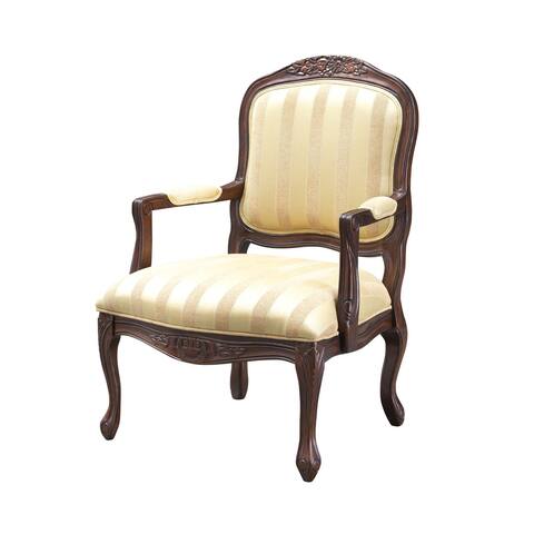 Somette Dark Brown Accent Chair - 27"L x 29"W x 39.5"H - 27"L x 29"W x 39.5"H