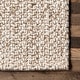 preview thumbnail 6 of 8, Nuloom Enida Casual Farmhouse Wool Blend Area Rug