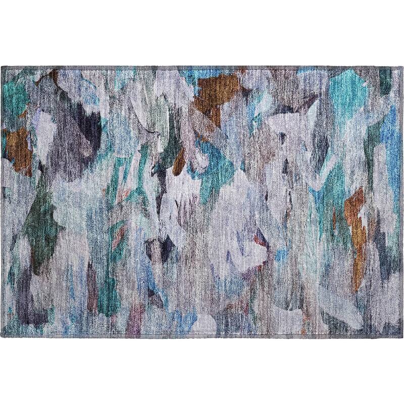 Premium Washable Super Soft Brushstrokes Abstract Mayfield Rug