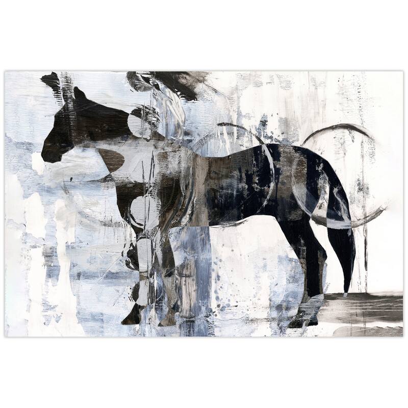 Empire Art Direct Equestrian Essence I Printed Tempered Glass Wall Art - 48" x 32" A