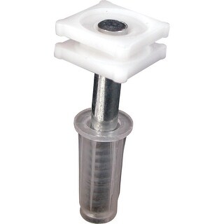 Bi-Fold Door Top Pivot Pin - 6-3/8 Inch Steel Rod With Nylon Sleeve For Slimfold Doors (FHC N6637)