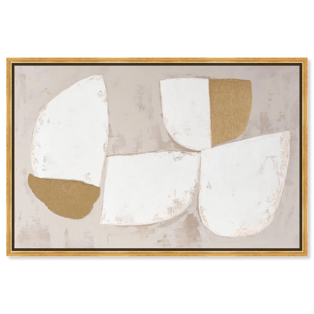 Gilded Cairn III Canvas by Art Remedy