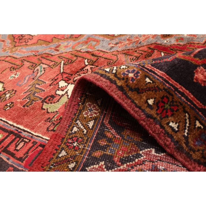 ECARPETGALLERY Hand-knotted Sarabi Dark Copper Wool Rug - 7'11 x 10'10