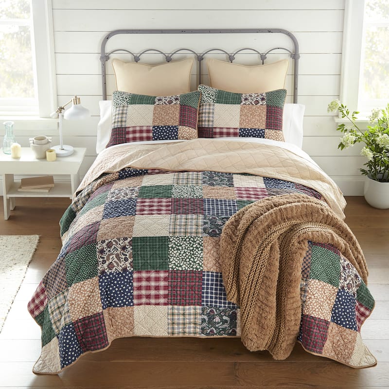 Donna Sharp Rustic Paisley Cotton Throw Blanket