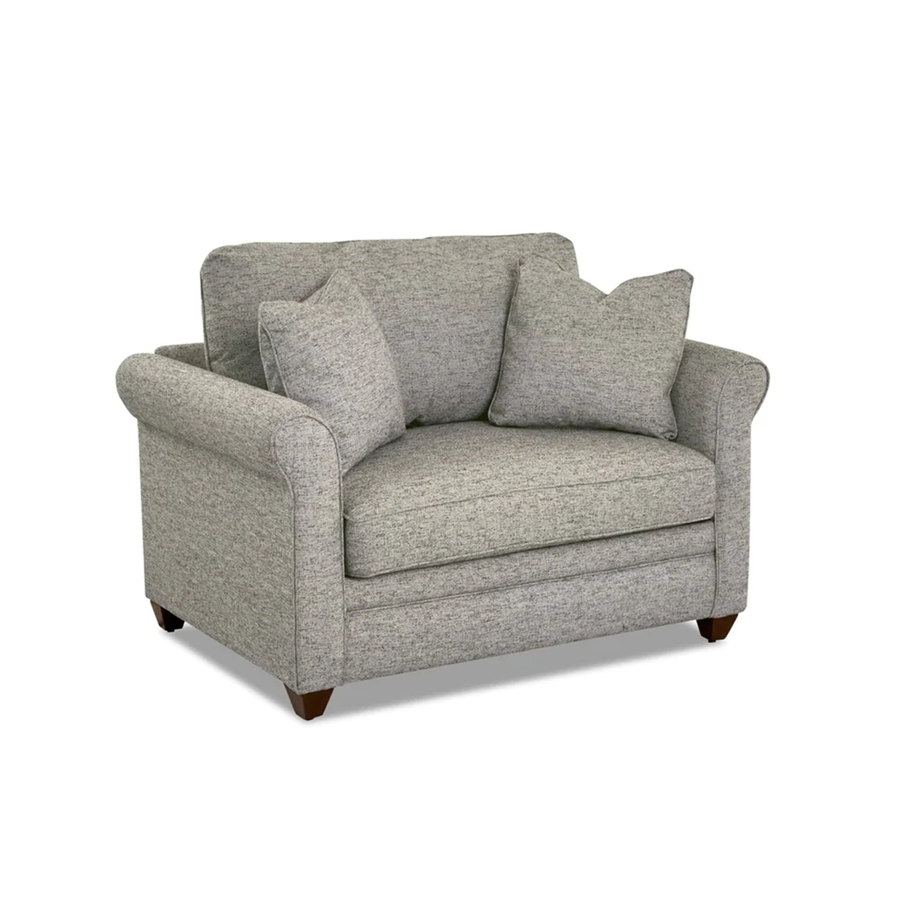 Dalton Oversized Chair Sleeper Twin size Denim Bed Bath