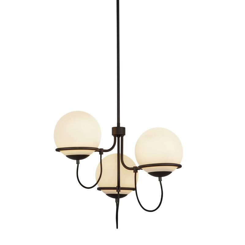 Alora Lighting CH458323 Alba 3 Light 23" Wide Chandelier