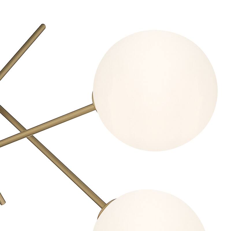 Caucy 4-Light Sputnik Modern Chandelier-UL - 32 inches