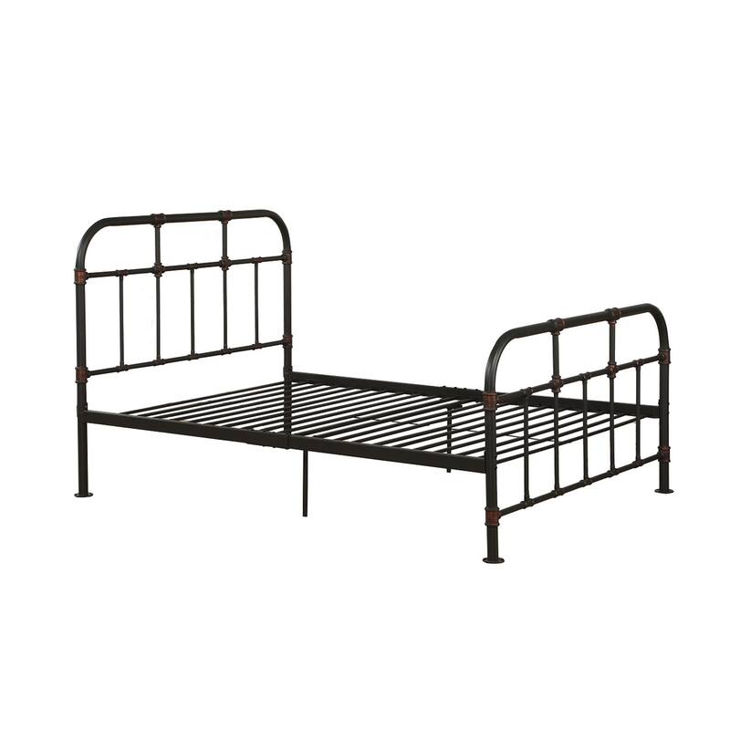 Metal Bed in Sandy Gray - Full - Sandy Gray