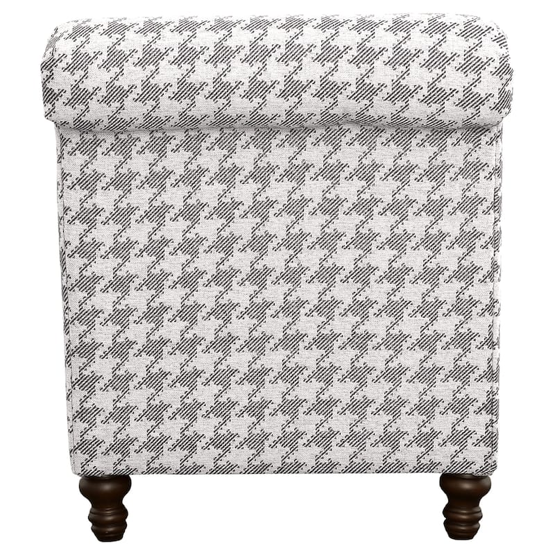 Glenn Upholstered English Arm Accent Chair
