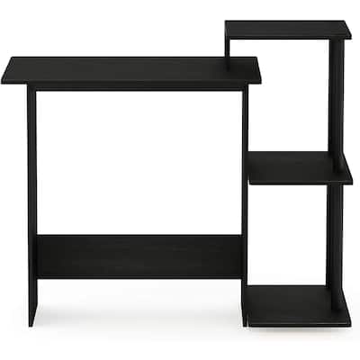 Computer Desk with Shelves - Modern Writing Desk for Home Office & Workspace