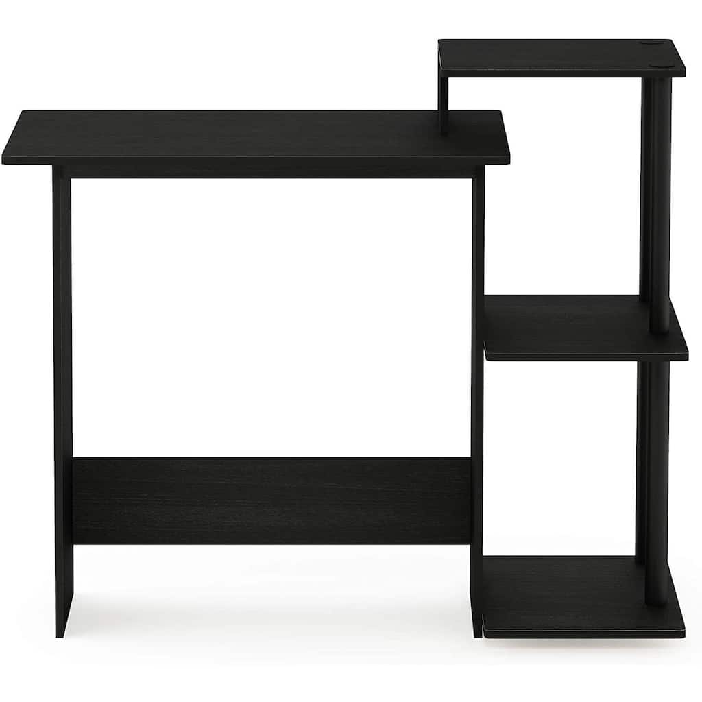 Computer Desk with Shelves - Modern Writing Desk for Home Office & Workspace