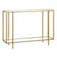 Option Brushed Brass with Glass Shelf